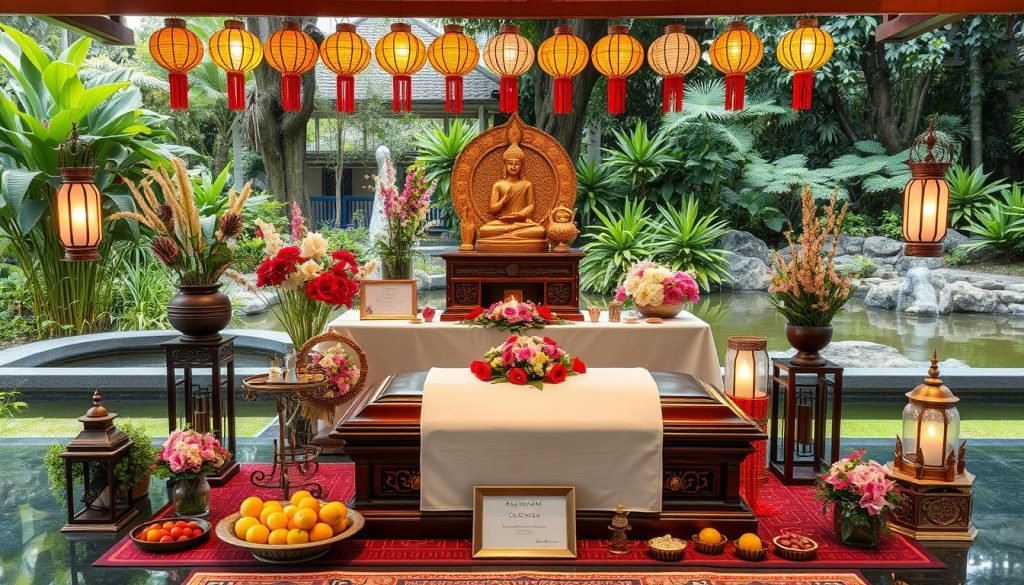 Buddhist funeral arrangements