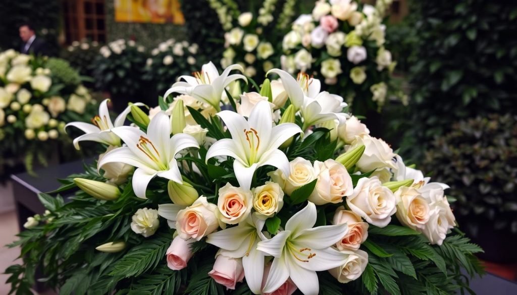 Enhance funeral experience with floral tributes