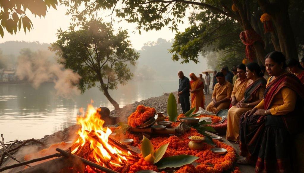 Indian funeral customs - cremation practices in Singapore