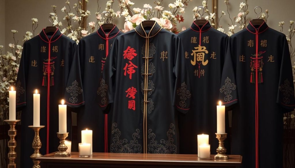 ceremonial funeral clothing