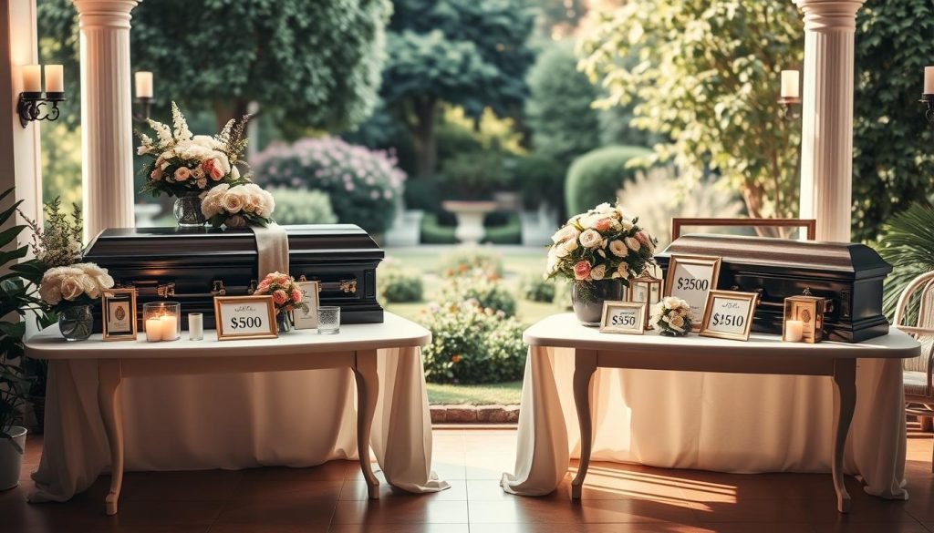 comparing funeral expenses