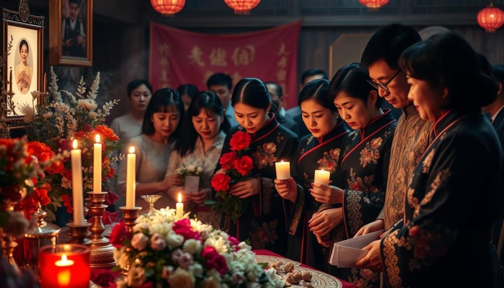 family role in chinese funerals