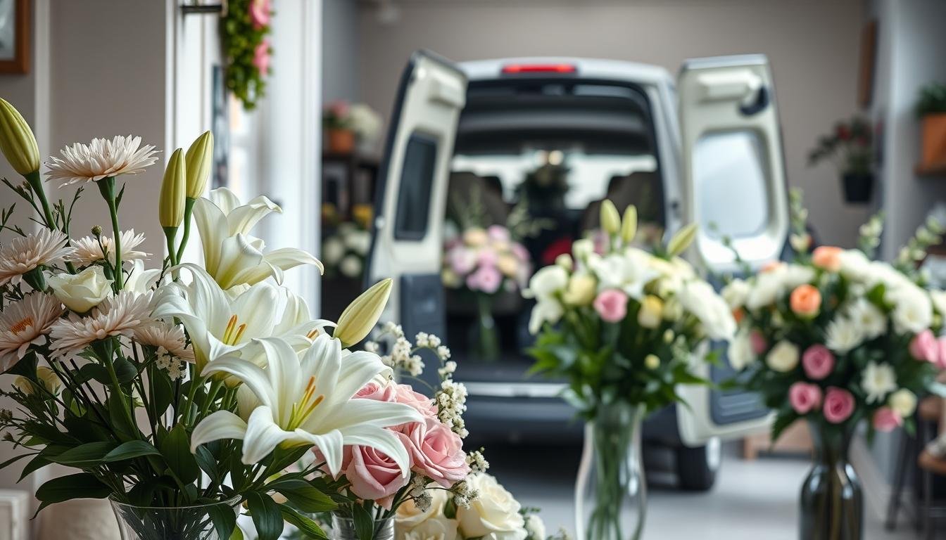 funeral flower delivery