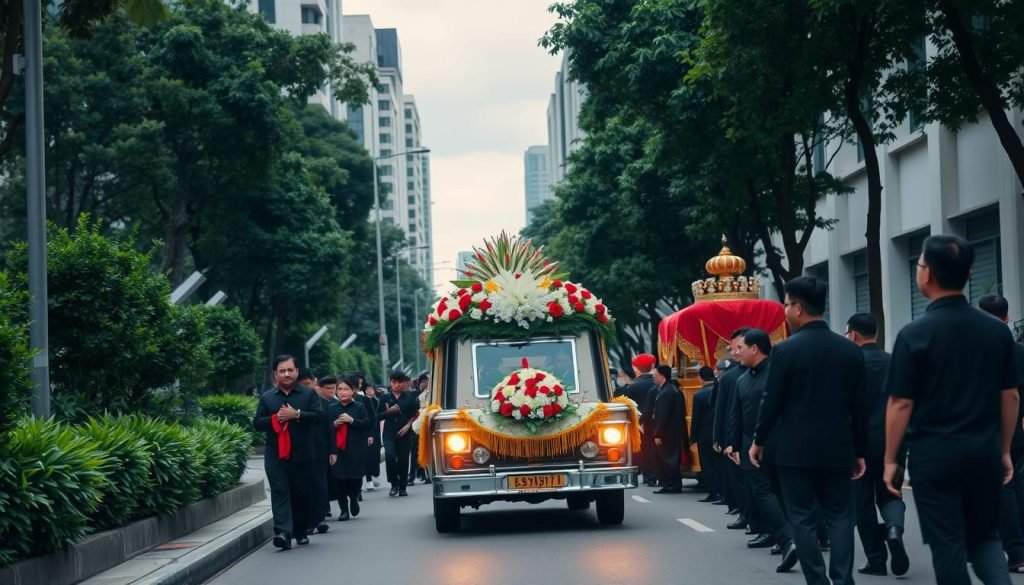 funeral procession laws Singapore