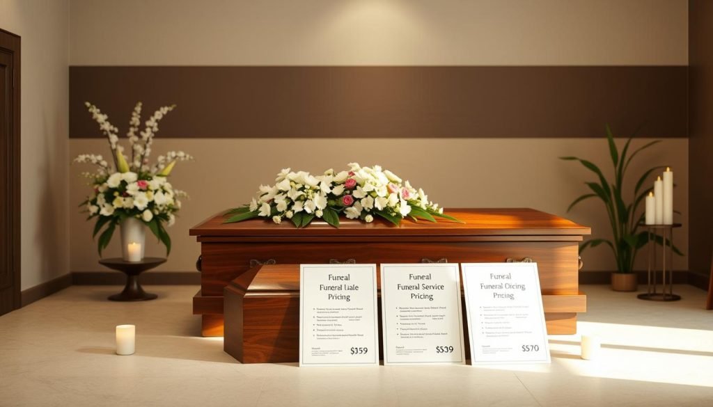 funeral service pricing guide