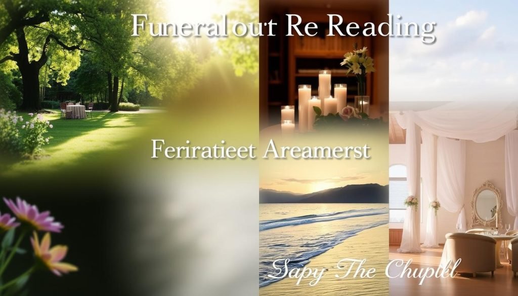 types of funeral readings