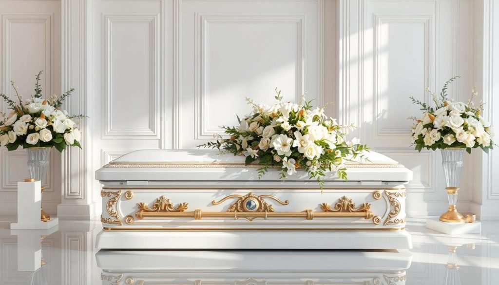 white gold funeral planning