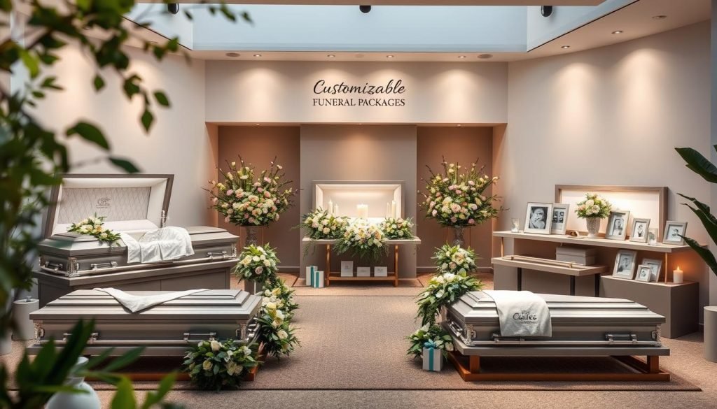 customizable funeral packages