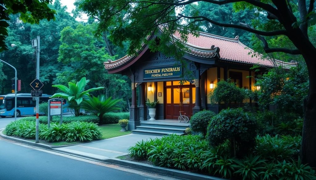 teochew funeral parlour location and accessibility