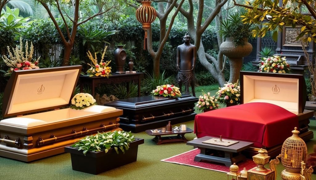 types of funeral packages