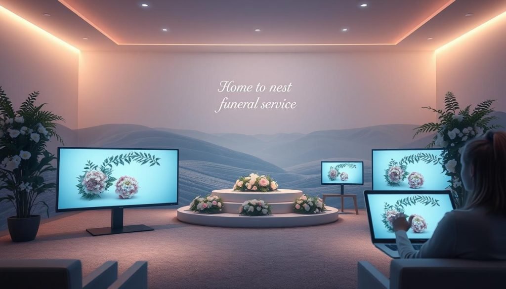 virtual funeral services