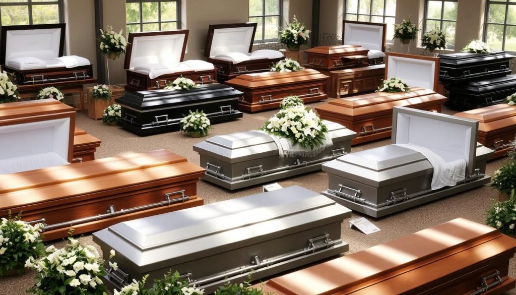 Types of caskets available for funerals in Singapore