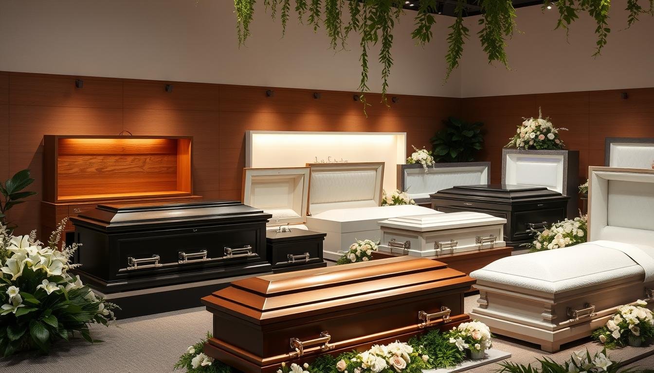 funeral casket options