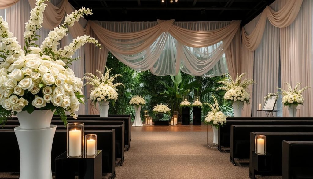 funeral ceremony decor