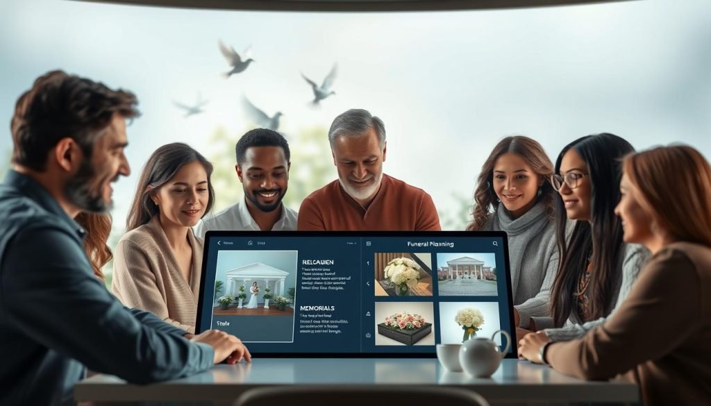 remote funeral planning
