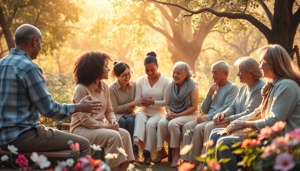 support for widows and widowers